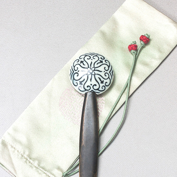 [Gifts] Black Lotus Flower Letter Opener Envelope knife (S size)