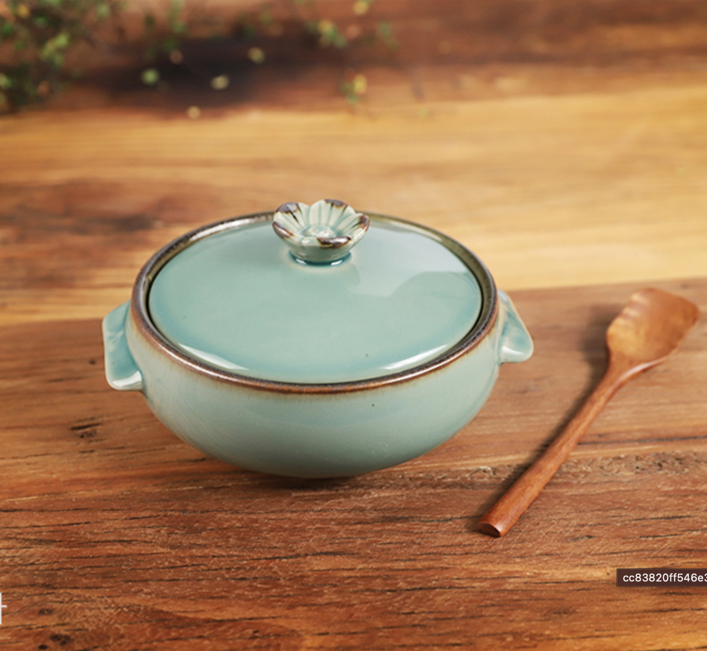 Goryeo[Korean] Celadon Flower lid steamer