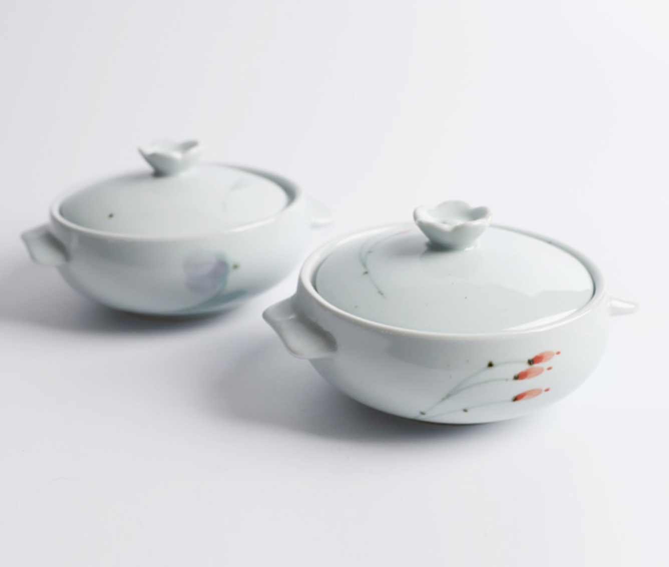 Goryeo[Korean] Celadon Flower lid steamer