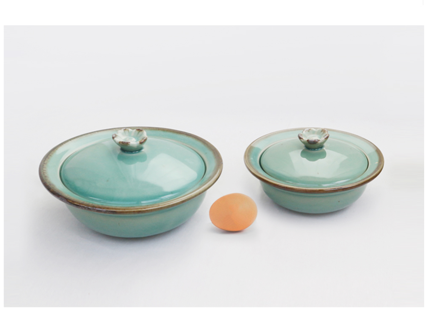 Goryeo[Korean] Celadon Flower steamer Set