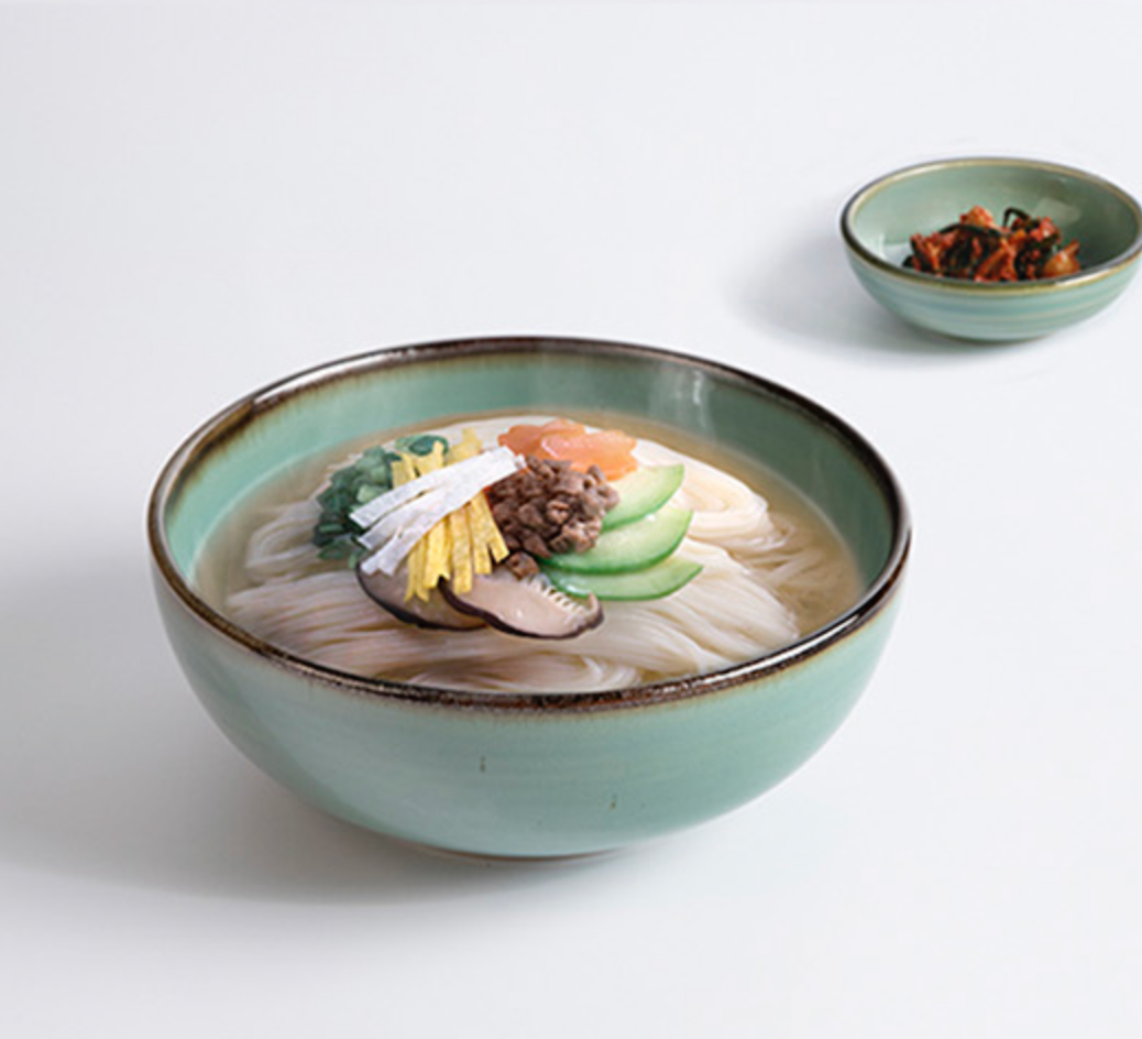 Goryeo[Korean] Celadon Convex Bowl 7pcs Set