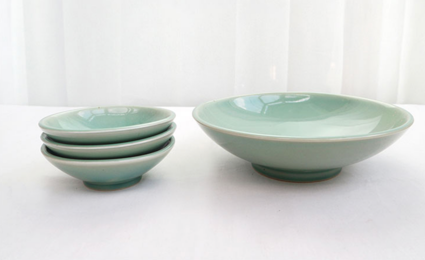 Goryeo[Korean] Celadon Salad bowl 4pcs Set