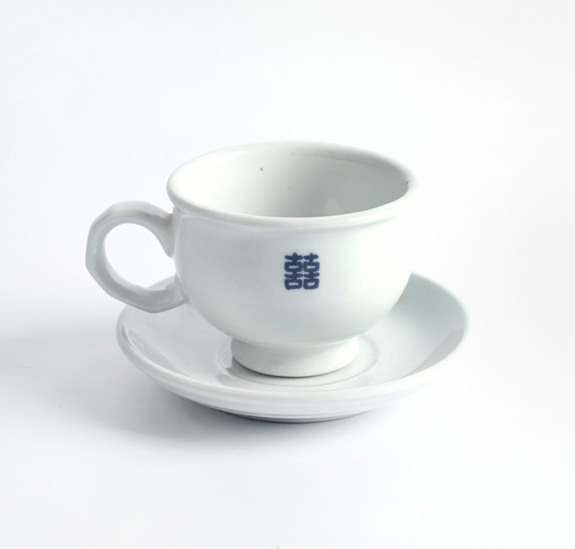 Goryeo[Korean] White porcelain Hee coffee cup