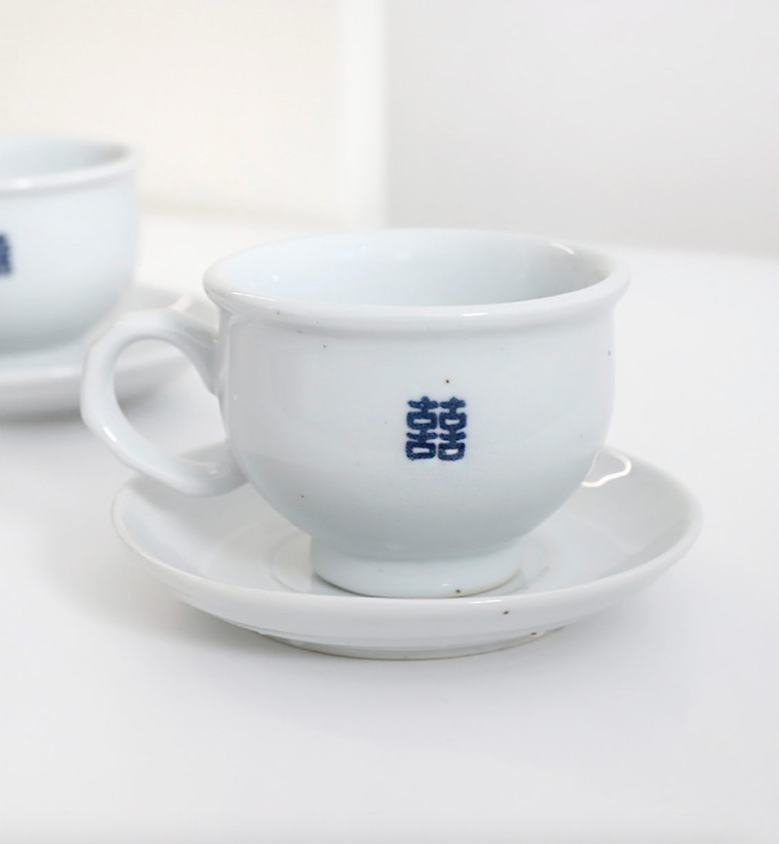 Goryeo[Korean] White porcelain Hee coffee cup