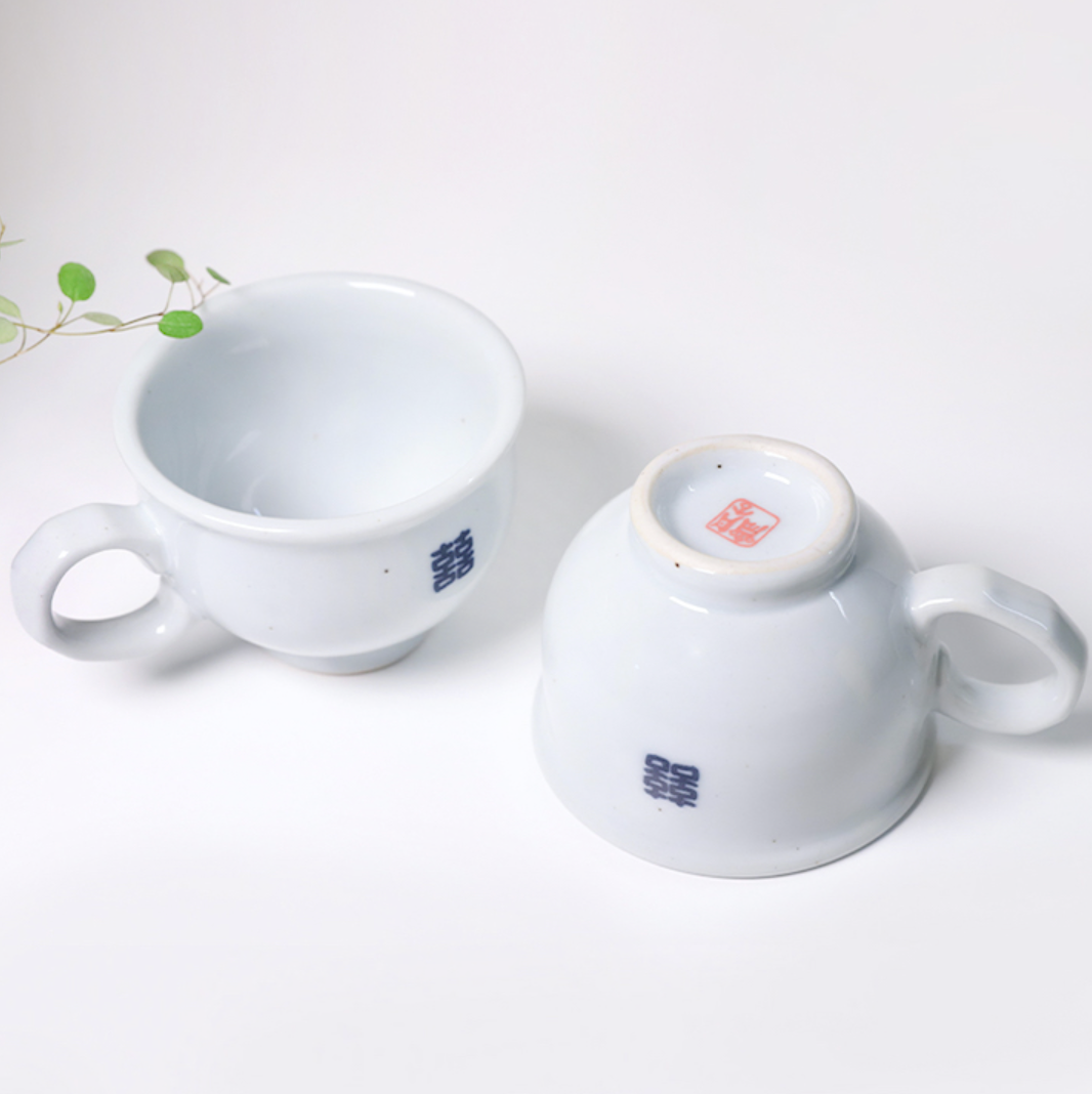 Goryeo[Korean] White porcelain Hee coffee cup