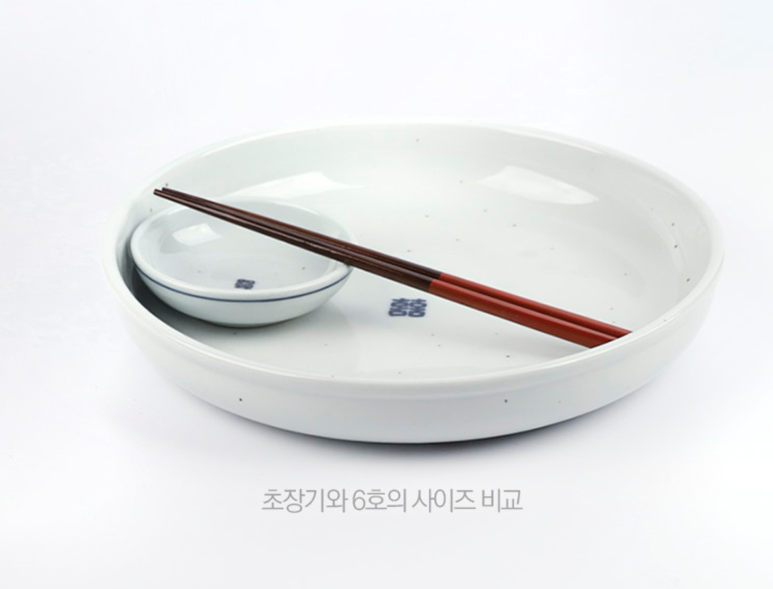 Goryeo[Korean] White porcelain Hee Convex Bowl 7pcs Set