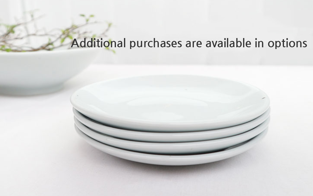 Goryeo[Korean] White porcelain Salad bowl 5pcs Set