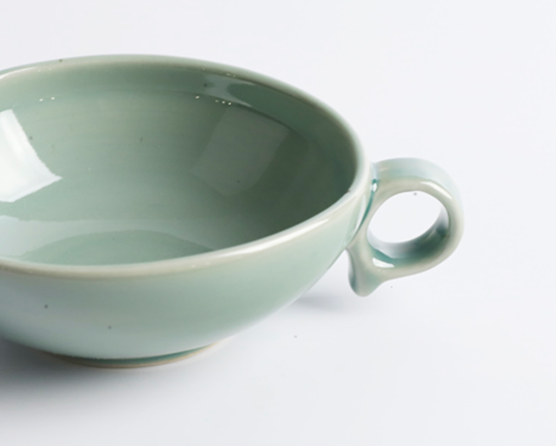 Goryeo[Korean] Celadon Cereal Soup Bowl 2pcs Set