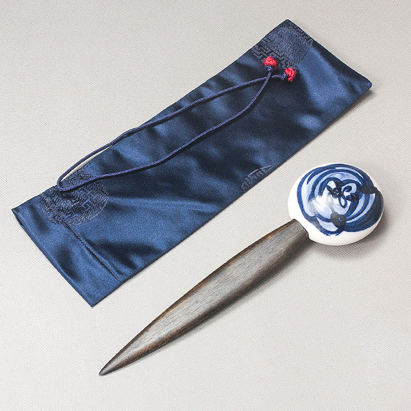 [Gifts] Blue Lotus Flower Letter Opener Envelope knife (M size)