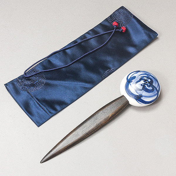 [Gifts] Blue Lotus Flower Letter Opener Envelope knife (M size)