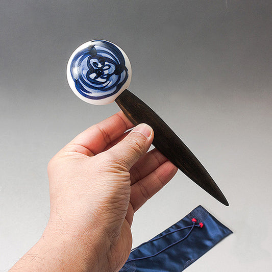 [Gifts] Blue Lotus Flower Letter Opener Envelope knife (M size)